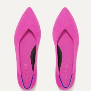 Rothy's Vibrant Pink Women's Flats
